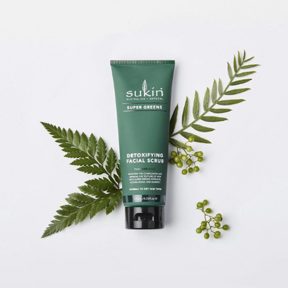 Sukin Super Greens Face Scrub 200g